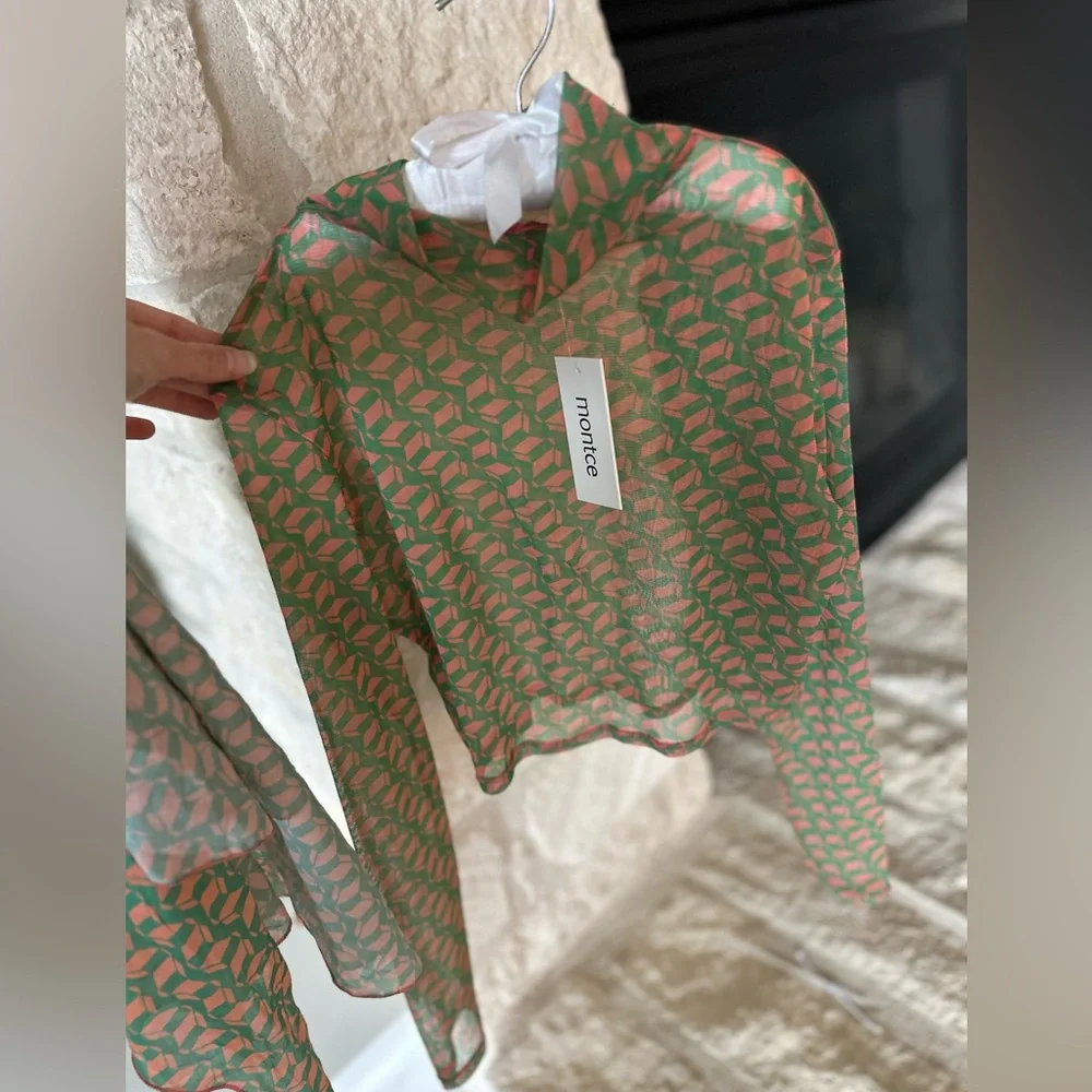 NWT Montce bikini top (m) and matching crop (xs) - Picture 9 of 9
